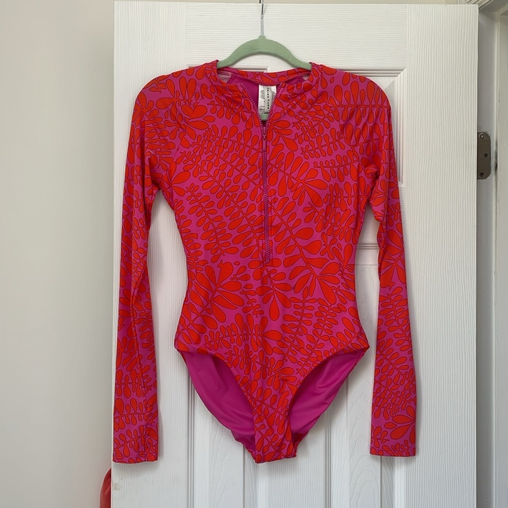 Beautiful new with tags one piece Trina Turk Swimsuit size medium